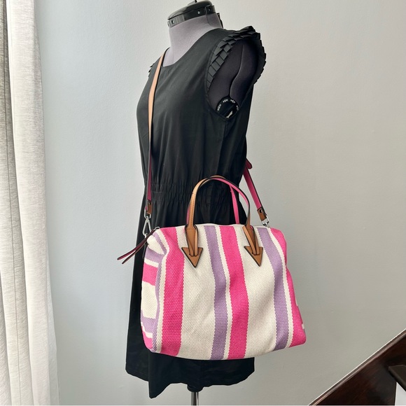 ChillX By LeMiel Embroidered Satchel Bag - Picture 1 of 13